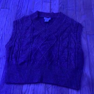 Brown sweater vest, woman’s size extra small